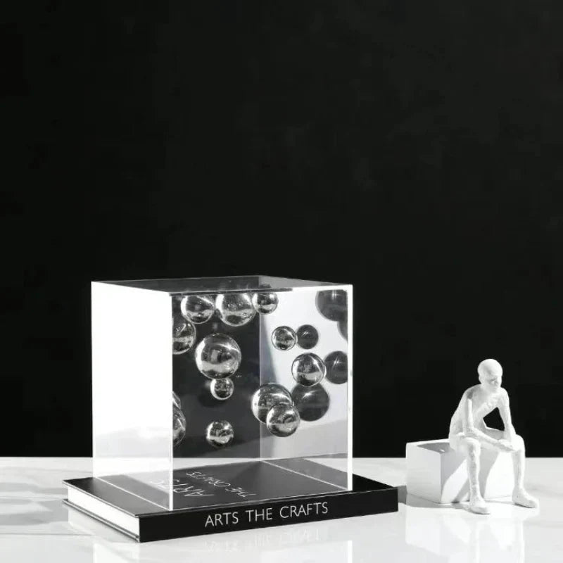 The Southern Atelier – Contemporary Dot Art Cube - The Southern AtelierSKU_1755802851741_146