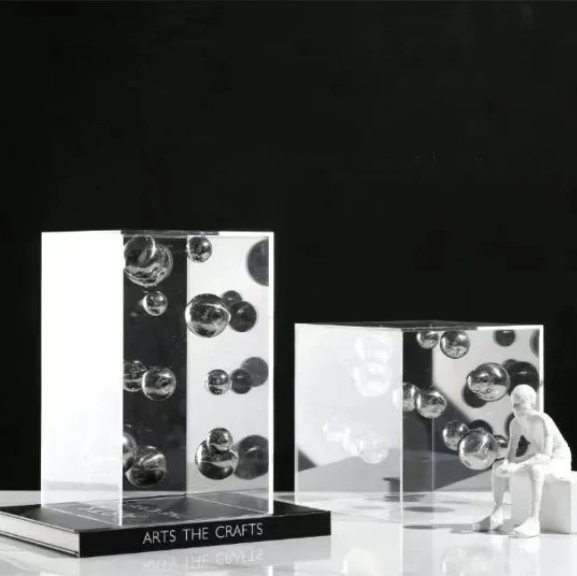 The Southern Atelier – Contemporary Dot Art Cube - The Southern AtelierSKU_1755802851741_691