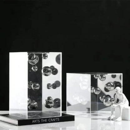 The Southern Atelier – Contemporary Dot Art Cube - The Southern AtelierSKU_1755802851741_691