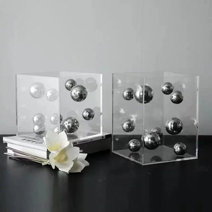 The Southern Atelier – Contemporary Dot Art Cube - The Southern AtelierSKU_1755802851741_691