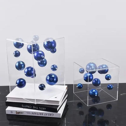 The Southern Atelier – Contemporary Dot Art Cube - The Southern AtelierSKU_1755802851741_899