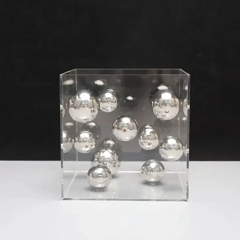 The Southern Atelier – Contemporary Dot Art Cube - The Southern AtelierSKU_1755802851741_899