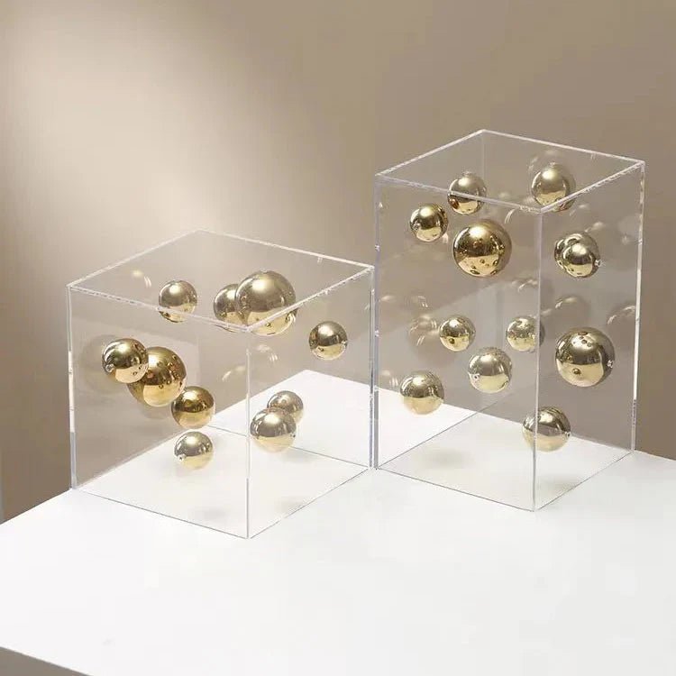 The Southern Atelier – Contemporary Dot Art Cube - The Southern AtelierSKU_1755802851741_899