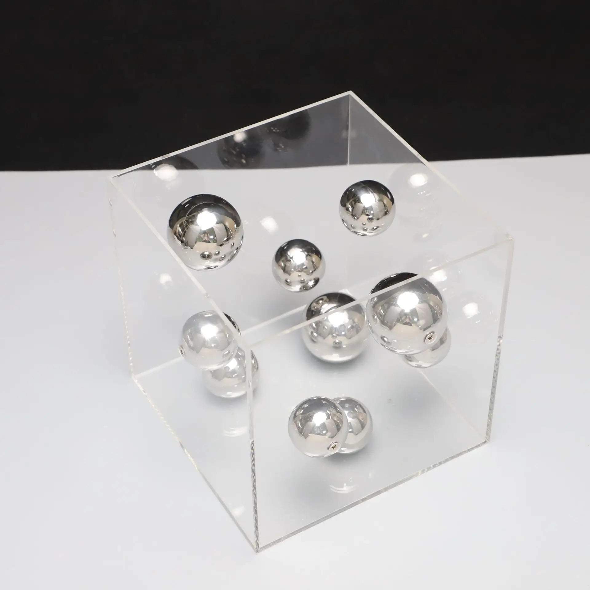 The Southern Atelier – Contemporary Dot Art Cube - The Southern AtelierSKU_1755802851741_899