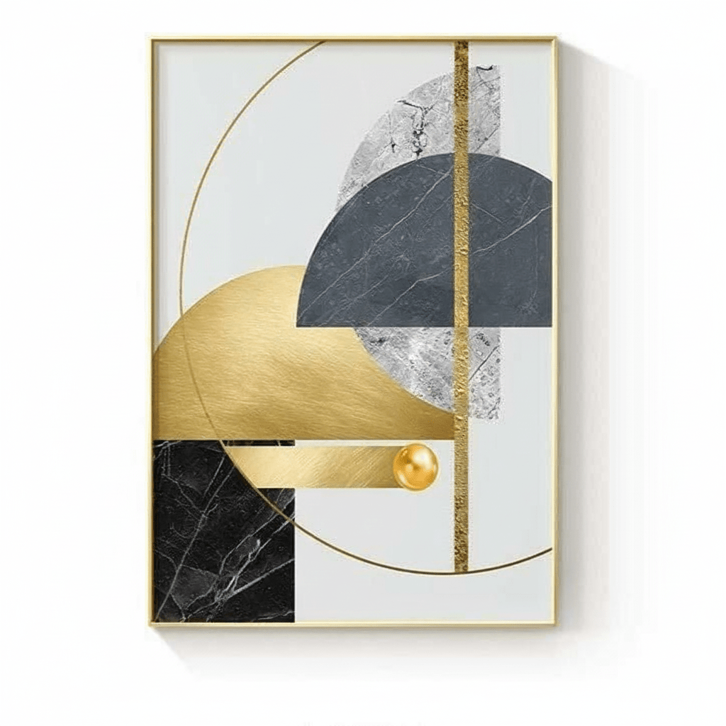 The Southern Atelier – Contemporary Geometric Canvas Artwork in Soft Tones for a Stylish Interior Statement - The Southern AtelierSKU_1763119441841_601