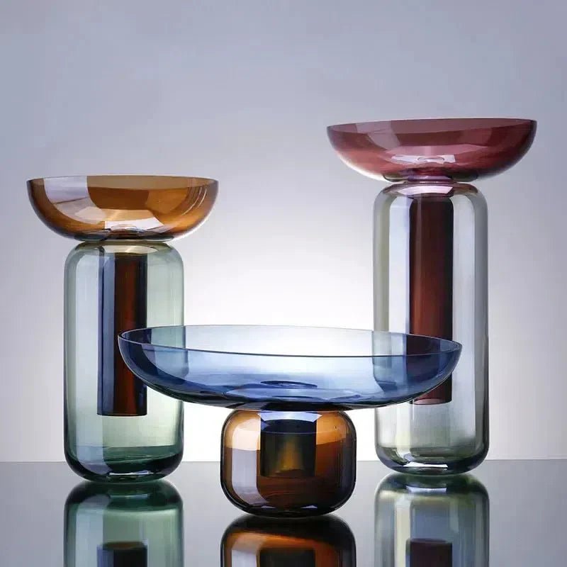 The Southern Atelier – Contemporary Minimalist Glass Vase - The Southern AtelierSKU_1755802845866_355