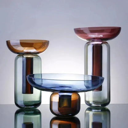 The Southern Atelier – Contemporary Minimalist Glass Vase - The Southern AtelierSKU_1755802845866_355
