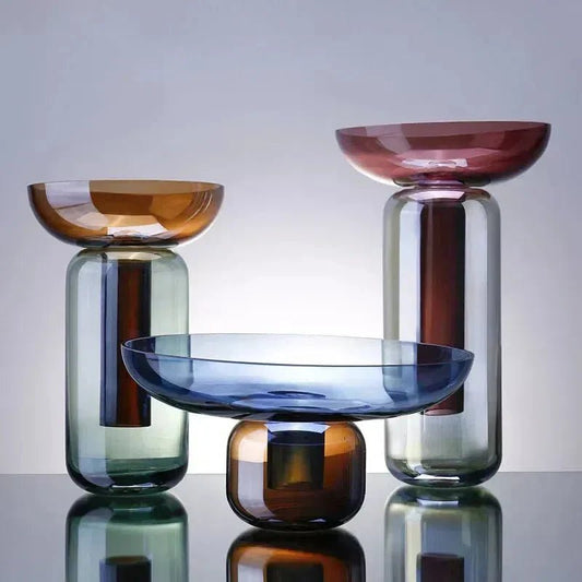 The Southern Atelier – Contemporary Minimalist Glass Vase - The Southern AtelierSKU_1755802845866_355