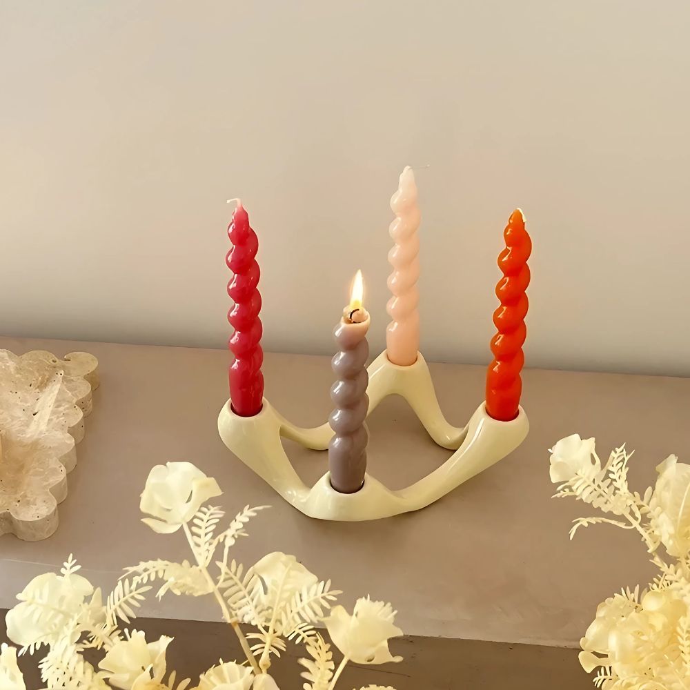 The Southern Atelier – Cosmic Ripple Candle Holder - The Southern AtelierSKU_1754935843253_160