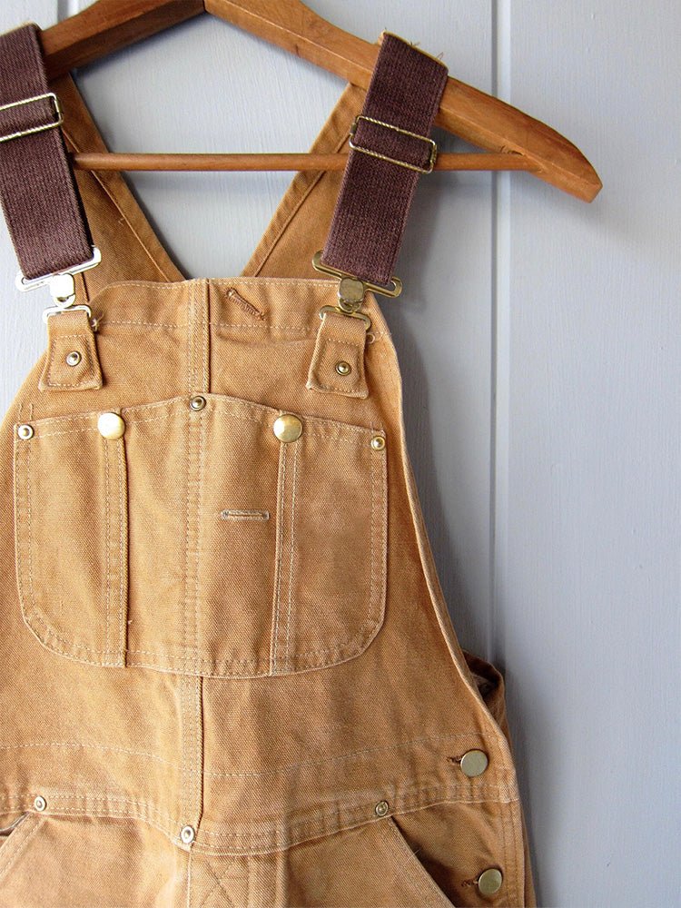 The Southern Atelier - Cotton Canvas Bib Overalls with Adjustable Straps and Reinforced Knees for Work - The Southern AtelierSKU_1786566298970_608