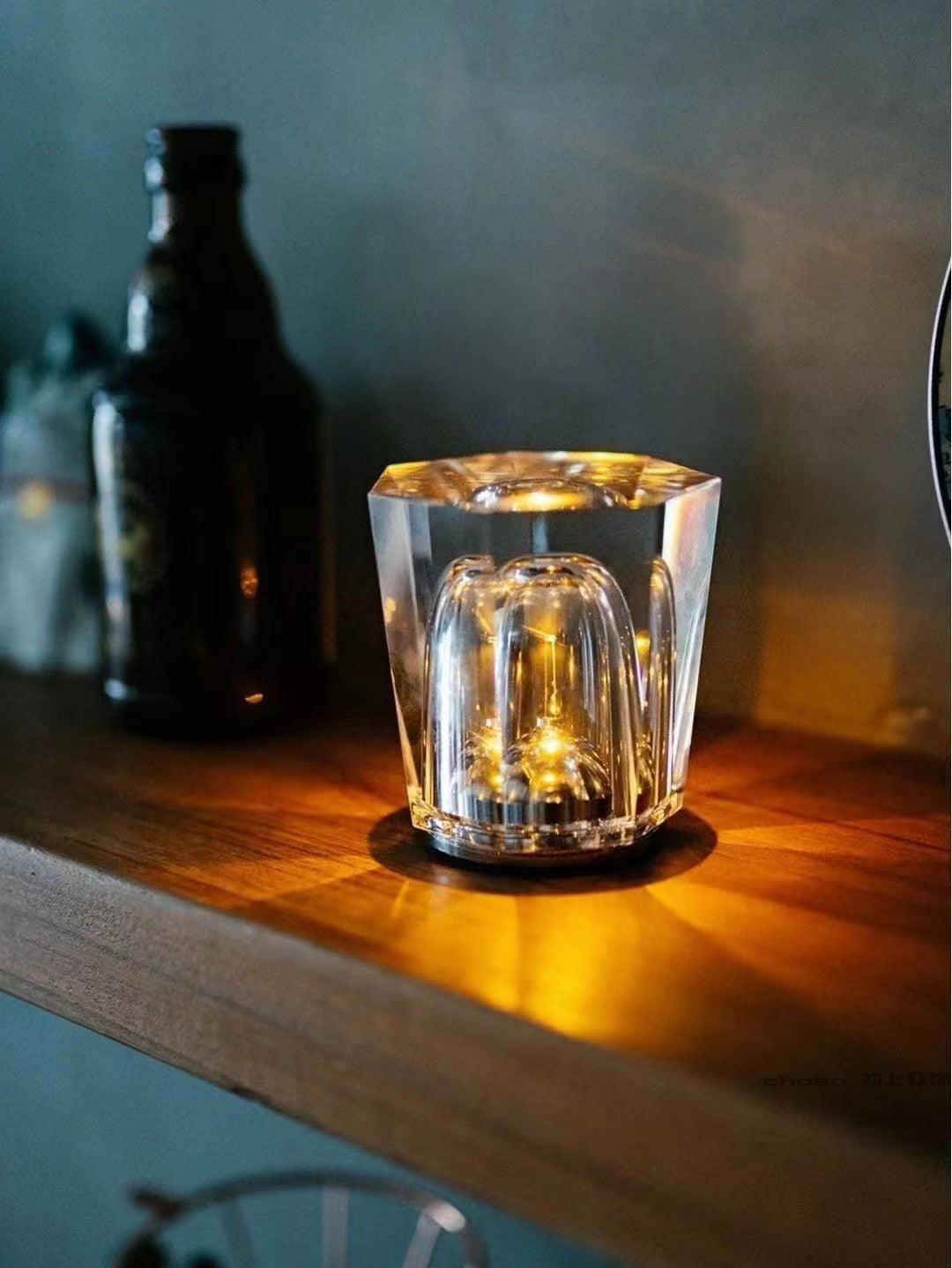 The Southern Atelier – Crystal Diamond Table Lamp - The Southern AtelierSKU_1757776159398_363