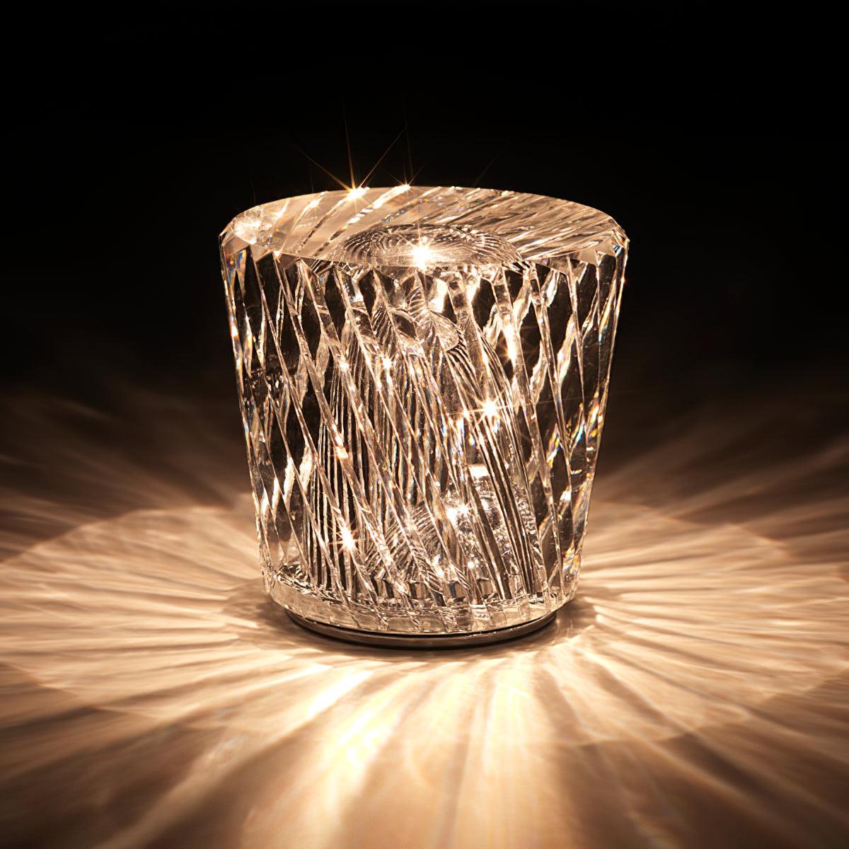 The Southern Atelier – Crystal Diamond Table Lamp - The Southern AtelierSKU_1757776159398_363