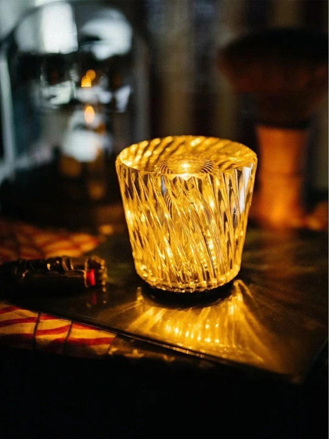 The Southern Atelier – Crystal Diamond Table Lamp - The Southern AtelierSKU_1757776159398_363