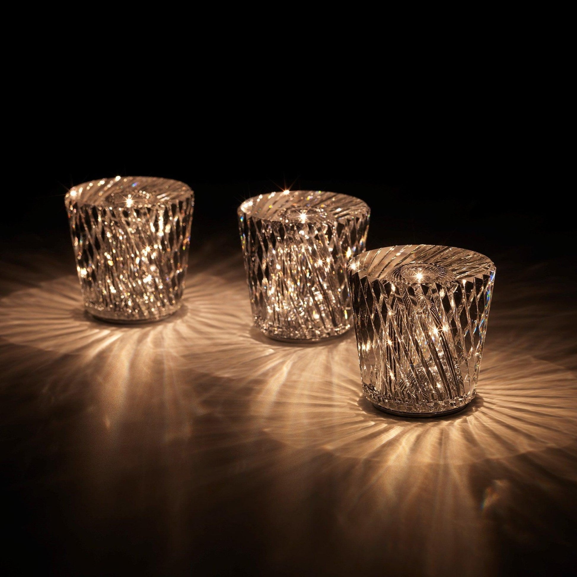 The Southern Atelier – Crystal Diamond Table Lamp - The Southern AtelierSKU_1757776159398_363