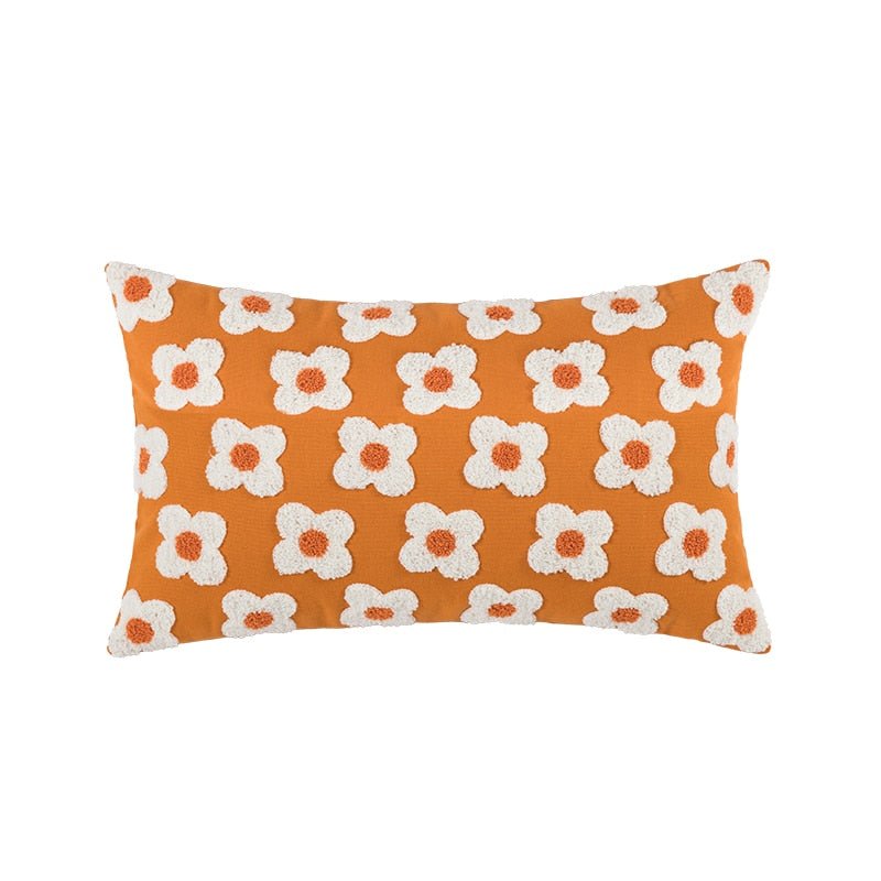 The Southern Atelier – Daisy Embroidered Cushion Cover - The Southern AtelierSKU_1755802933308_251