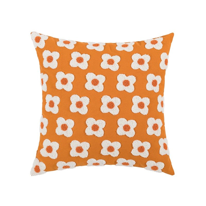 The Southern Atelier – Daisy Embroidered Cushion Cover - The Southern AtelierSKU_1755802933308_294