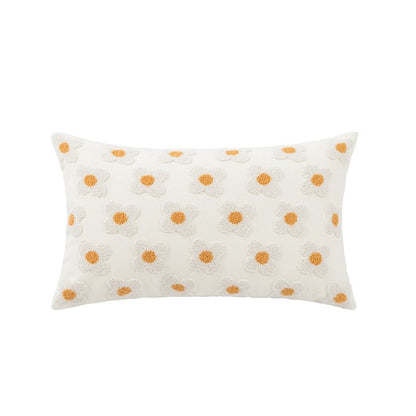 The Southern Atelier – Daisy Embroidered Cushion Cover - The Southern AtelierSKU_1755802933308_676