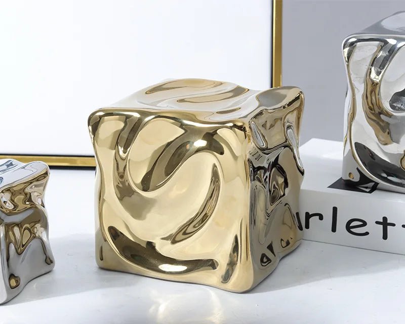 The Southern Atelier – Draped Cube Ornament - The Southern AtelierSKU_1755802876735_727