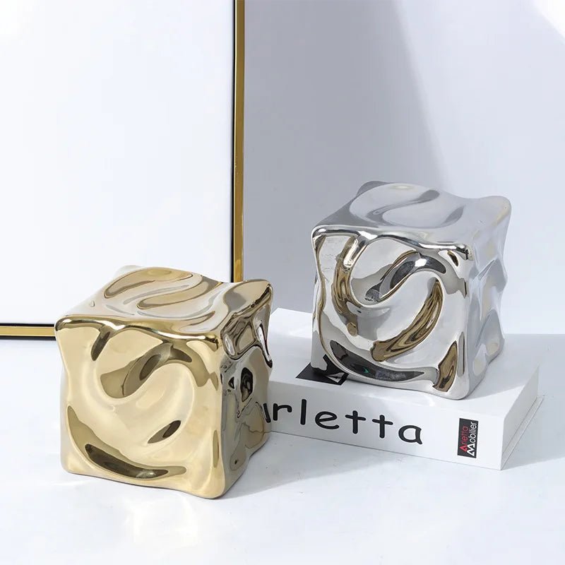 The Southern Atelier – Draped Cube Ornament - The Southern AtelierSKU_1755802876735_88