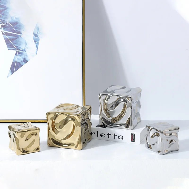 The Southern Atelier – Draped Cube Ornament - The Southern AtelierSKU_1755802876735_88