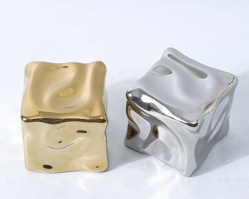 The Southern Atelier – Draped Cube Ornament - The Southern AtelierSKU_1755802876735_88