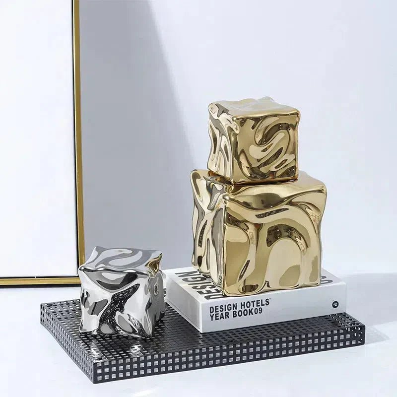 The Southern Atelier – Draped Cube Ornament - The Southern AtelierSKU_1755802876735_88