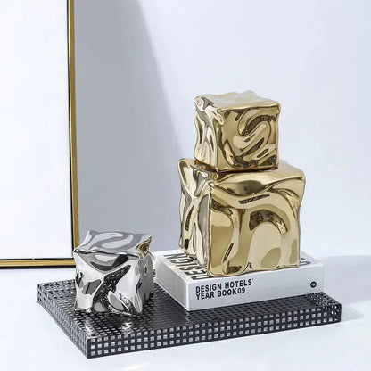 The Southern Atelier – Draped Cube Ornament - The Southern AtelierSKU_1755802876735_88