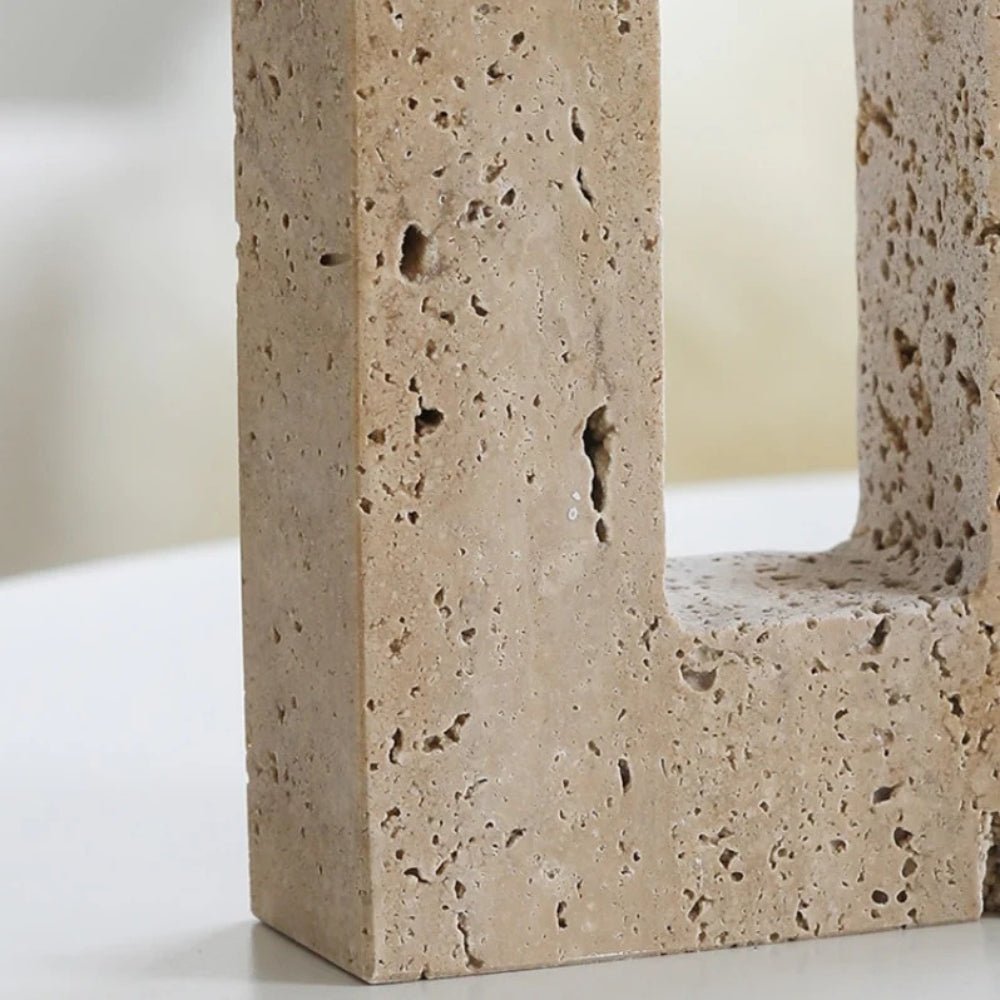 The Southern Atelier – Dual Travertine Candle Holder - The Southern AtelierSKU_1754935792040_756