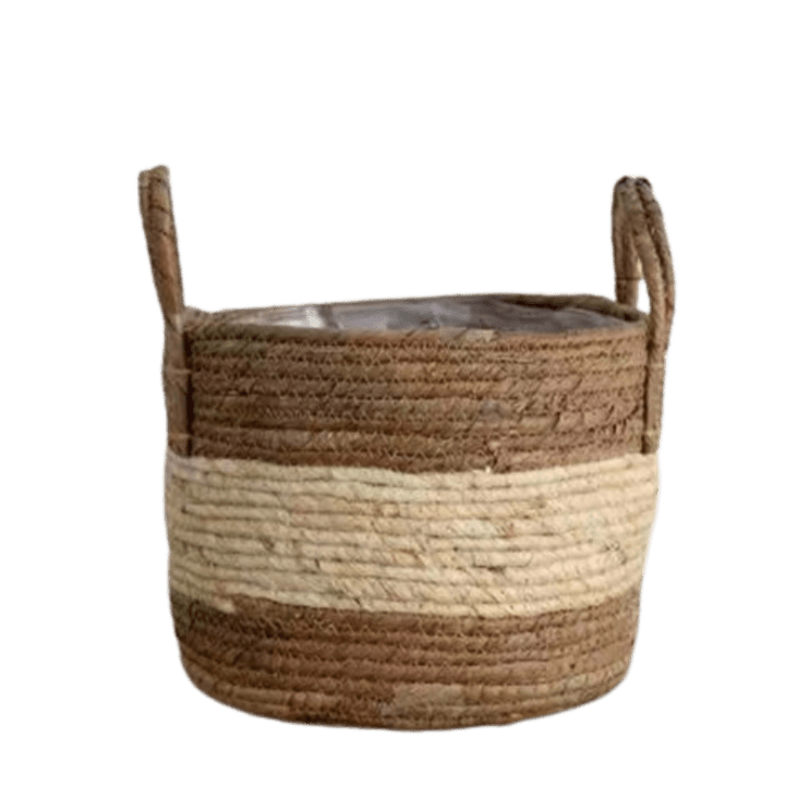The Southern Atelier – Eco - Friendly Wicker Planter Basket with Durable Handwoven Design - The Southern AtelierSKU_1758272581650_928
