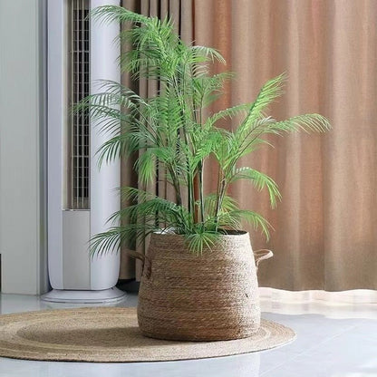 The Southern Atelier – Eco - Friendly Wicker Planter Basket with Durable Handwoven Design - The Southern AtelierSKU_1758272581650_928