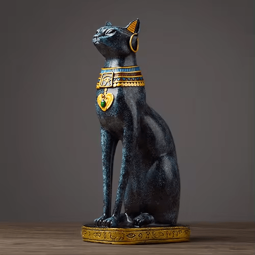 The Southern Atelier – Egyptian Cat Statue - The Southern AtelierSKU_1758918163151_39
