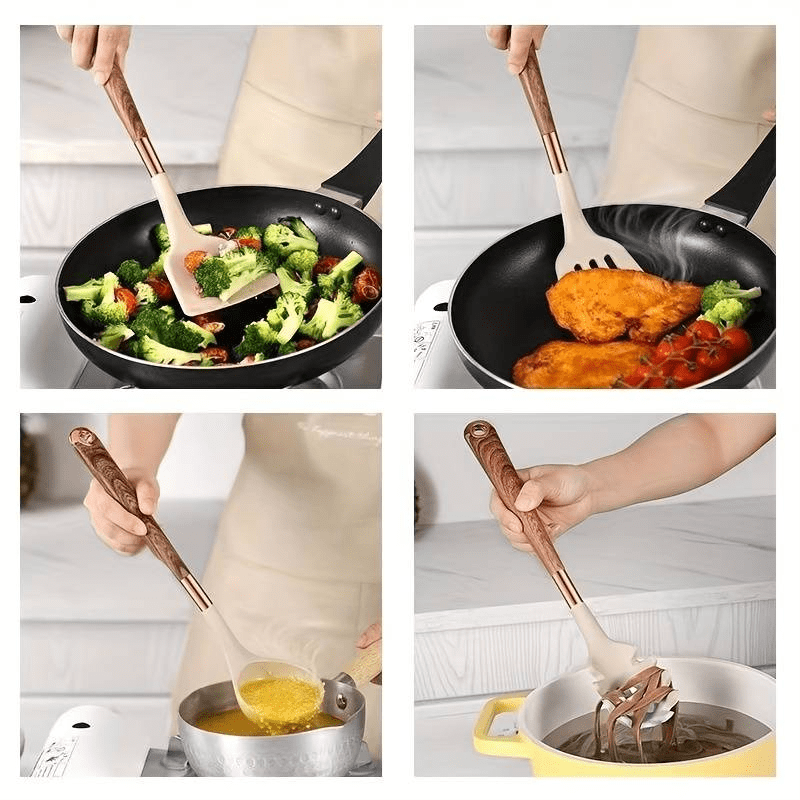 The Southern Atelier – Elegant 10 - Piece Silicone Cooking Set for Modern Living with Timeless Charm - The Southern AtelierSKU_1763119374378_53