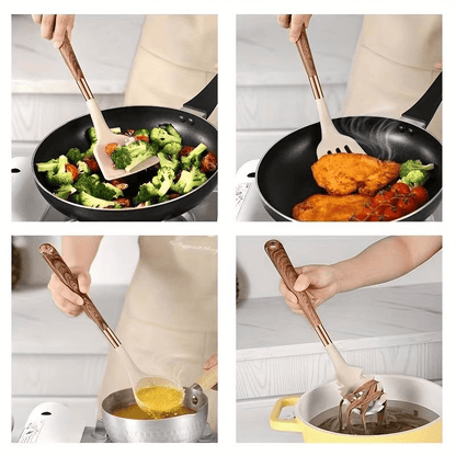 The Southern Atelier – Elegant 10 - Piece Silicone Cooking Set for Modern Living with Timeless Charm - The Southern AtelierSKU_1763119374378_53