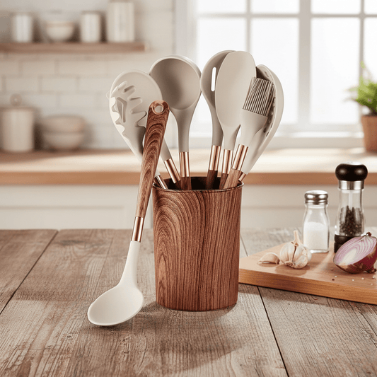 The Southern Atelier – Elegant 10 - Piece Silicone Cooking Set for Modern Living with Timeless Charm - The Southern AtelierSKU_1763119374378_53