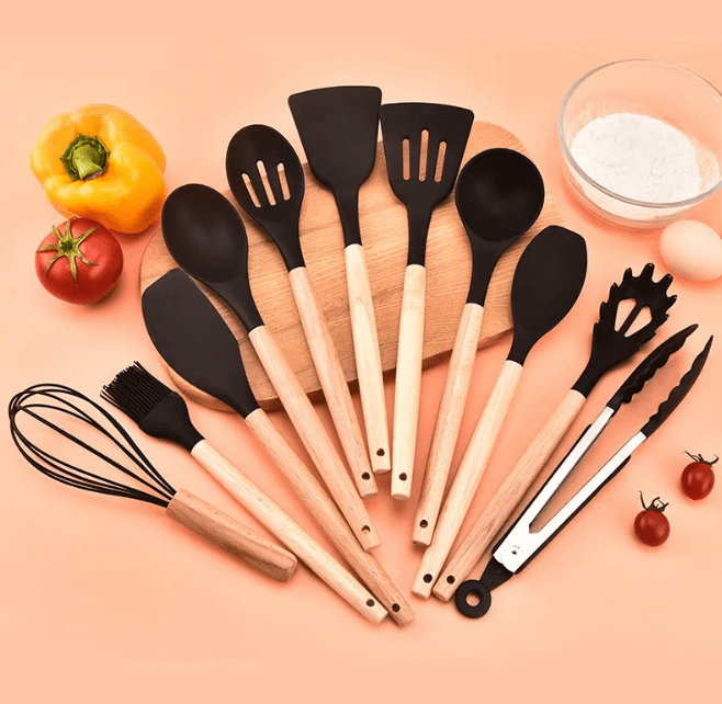 The Southern Atelier – Elegant 11 - Piece Silicone Kitchen Utensil Set for a Sophisticated Culinary Experiences - The Southern AtelierSKU_1774883176695_325
