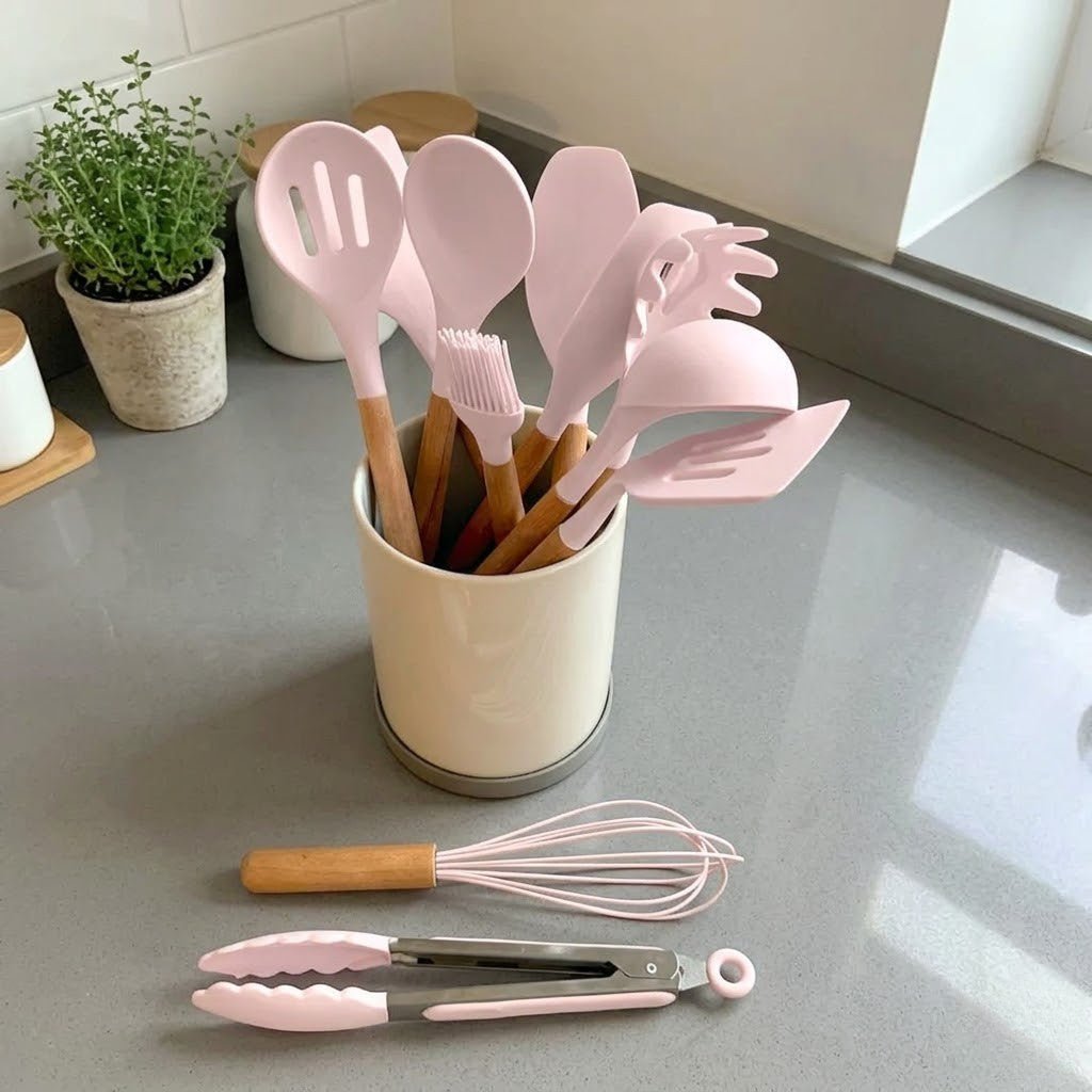 The Southern Atelier – Elegant 11 - Piece Silicone Kitchen Utensil Set for a Sophisticated Culinary Experiences - The Southern AtelierSKU_1774883176695_716