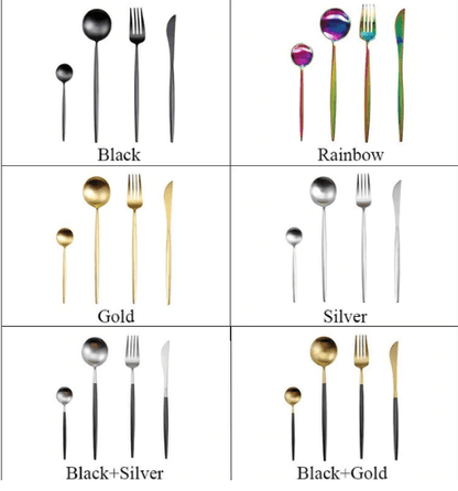 The Southern Atelier – Elegant 24 - Piece Cutlery Set - The Southern AtelierSKU_1762349740383_858