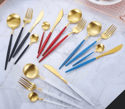The Southern Atelier – Elegant 24 - Piece Cutlery Set - The Southern AtelierSKU_1762349740383_858
