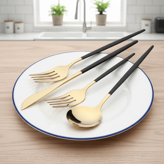 The Southern Atelier – Elegant 24 - Piece Stainless Steel Cutlery Set for Stylish Dining Experiences - The Southern AtelierSKU_1763119341885_749