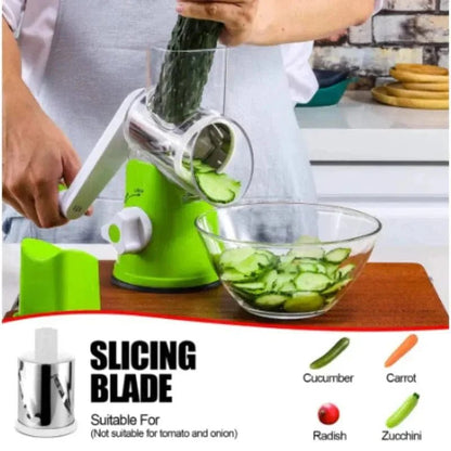 The Southern Atelier – Elegant 3-in-1 Rotary Grater for Timeless Kitchens - The Southern AtelierSKU_1775909506732_256