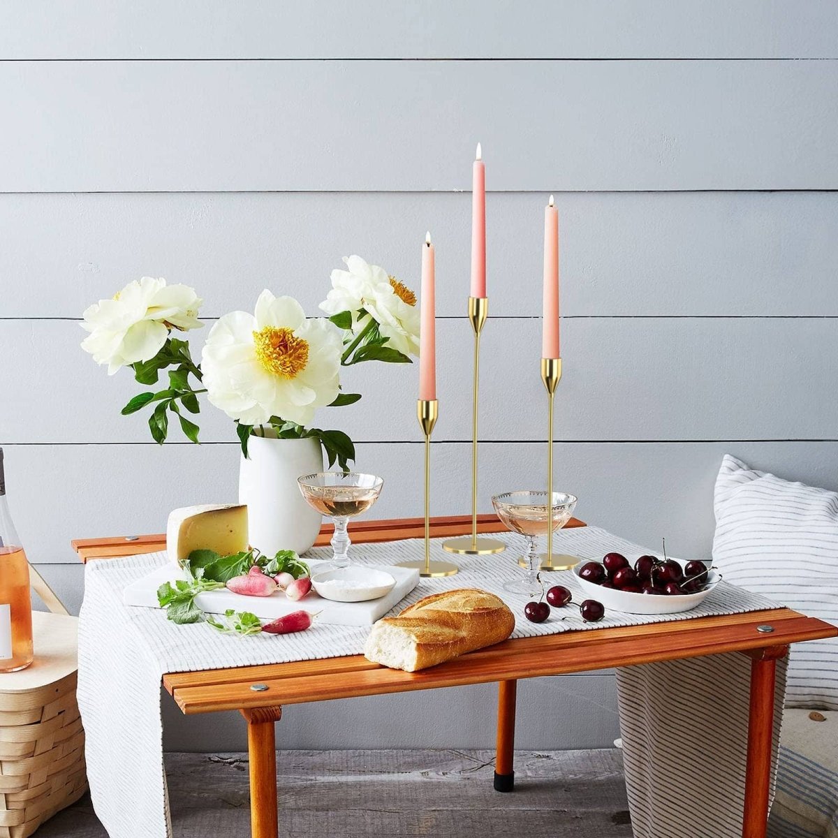 The Southern Atelier – Elegant 3 - Piece Candle Holder Set for a Serene Ambiance - The Southern AtelierSKU_1763119472164_743