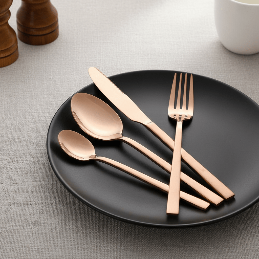 The Southern Atelier – Elegant 30 - Piece Stainless Steel Cutlery Collection for a Refined Dining Experience - The Southern AtelierSKU_1763119460952_616