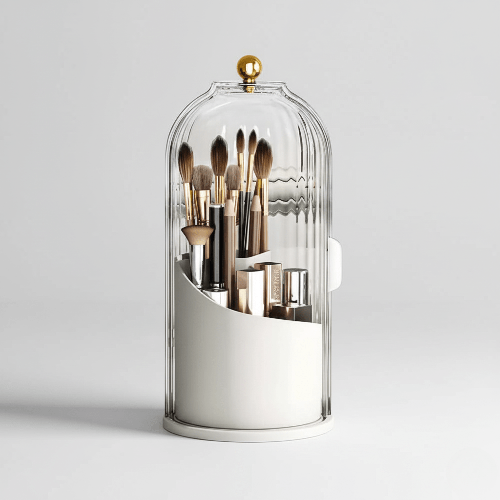 The Southern Atelier – Elegant 360° Rotating Cosmetic Organiser for a Stylish and Clutter - Free Bathroom Space - The Southern AtelierSKU_1765807315886_218
