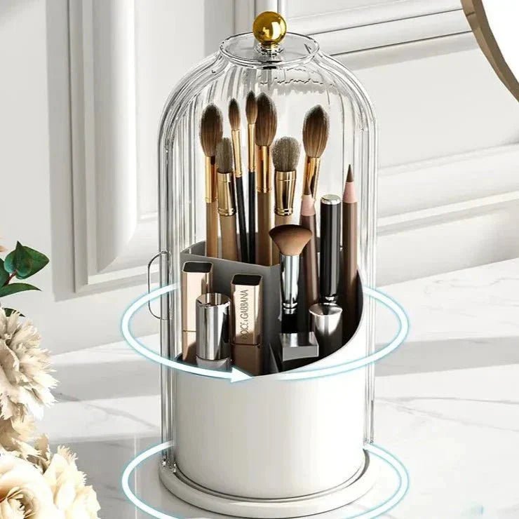 The Southern Atelier – Elegant 360° Rotating Cosmetic Organiser for a Stylish and Clutter - Free Bathroom Space - The Southern AtelierSKU_1765807315886_804