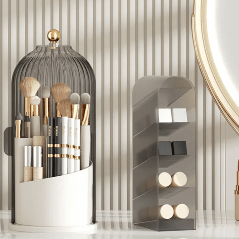 The Southern Atelier – Elegant 360° Rotating Cosmetic Organiser for a Stylish and Clutter - Free Bathroom Space - The Southern AtelierSKU_1765807315886_804