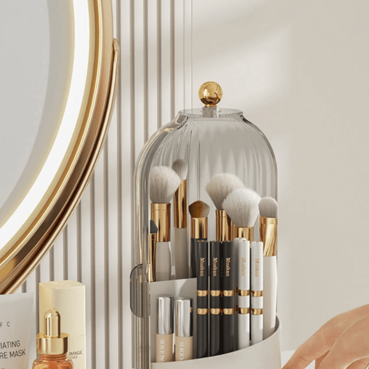 The Southern Atelier – Elegant 360° Rotating Cosmetic Organiser for a Stylish and Clutter - Free Bathroom Space - The Southern AtelierSKU_1765807315886_804