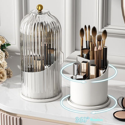 The Southern Atelier – Elegant 360° Rotating Makeup Organiser for a Stylish and Clutter - Free Spaces - The Southern AtelierSKU_1758918630474_223
