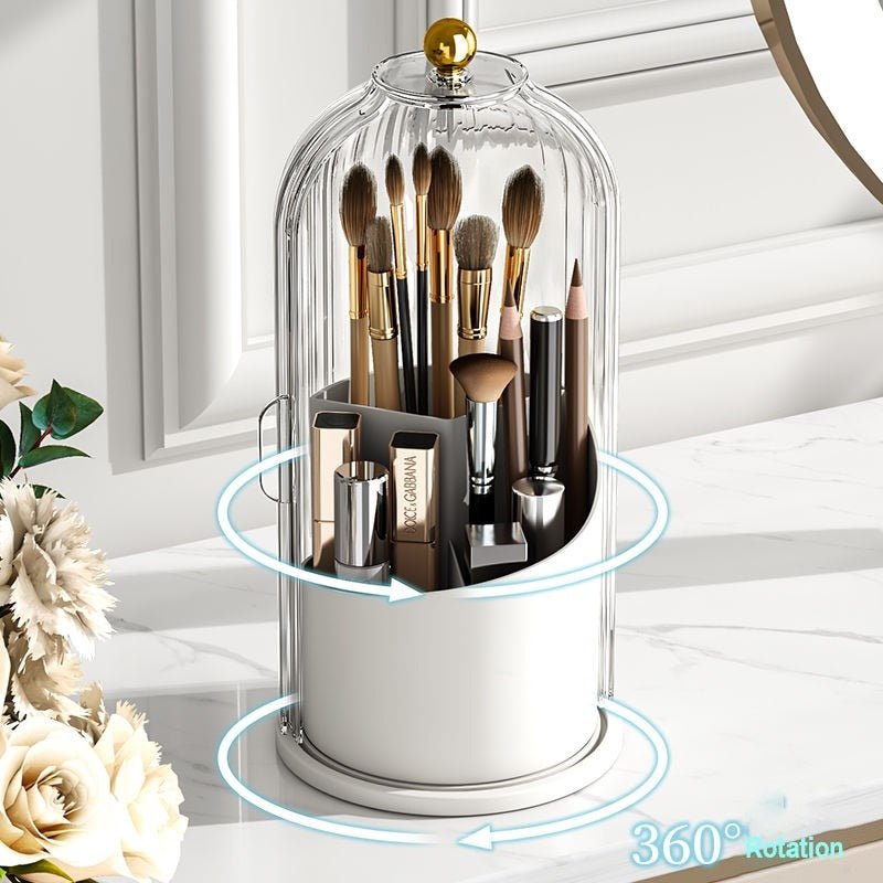 The Southern Atelier – Elegant 360° Rotating Makeup Organiser for a Stylish and Clutter - Free Spaces - The Southern AtelierSKU_1758918630474_223
