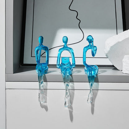 The Southern Atelier – Elegant Abstract Book Shelf Display Sculpture in Minimalist Design for a Stylish Centrepiece - The Southern AtelierSKU_1763119433376_450