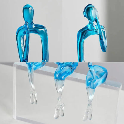 The Southern Atelier – Elegant Abstract Book Shelf Display Sculpture in Minimalist Design for a Stylish Centrepiece - The Southern AtelierSKU_1763119433376_450